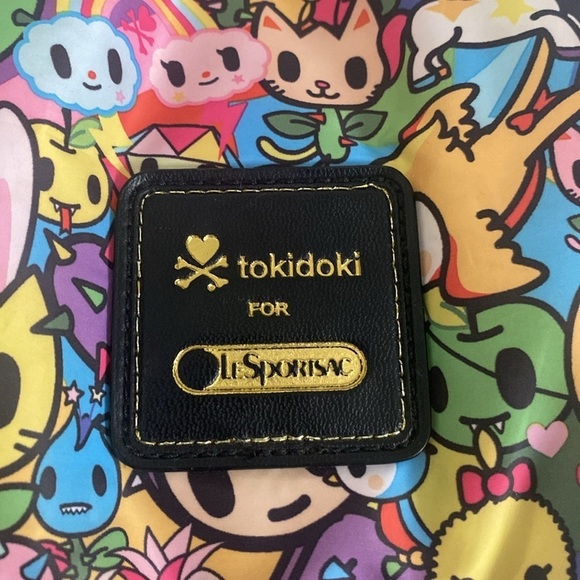 Tokidoki x LeSportsac Multicolor Character Print A24A Backpack main image 10
